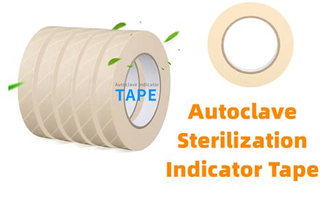 Autoclave Tape 50m Oral Care Sterilization Indicator For Dental Clean