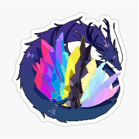 Fluidflux Flag Lgbt Pride Dragon Requested Sticker For Sale By