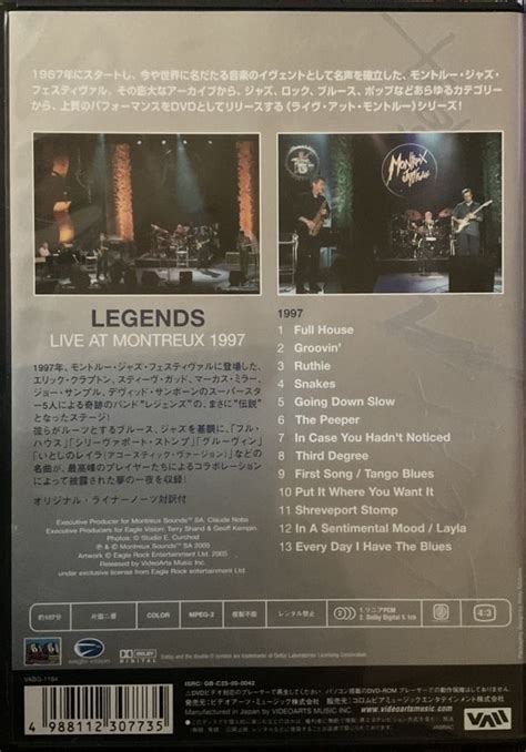 Yahoo Dvd Legends Live At Montreux Er