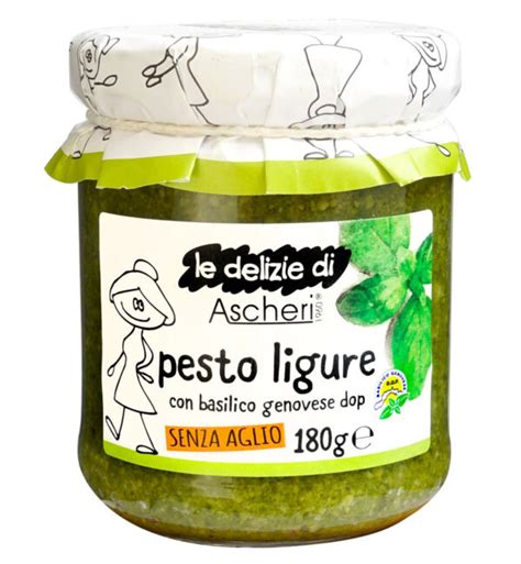 Ligurian Pesto Without Garlic Ascheri