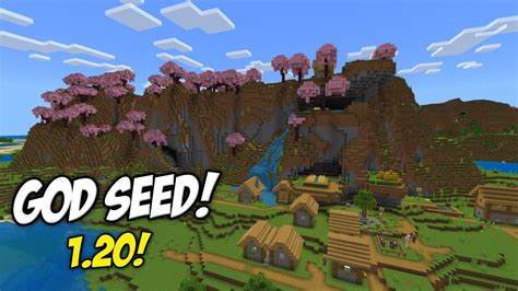 BEST Minecraft 1 20 Bedrock Seed Cherry Blossom Seed YouTube