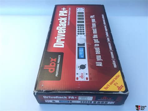 DBX DriveRack PA+ Loudspeaker Management System Photo #2692787 - US ...