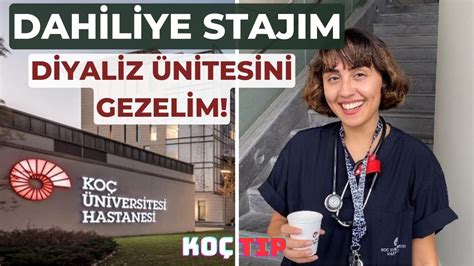 Hastanede Bir Pazar G N N Bet Dahiliye Staj Ko Niversitesi T P