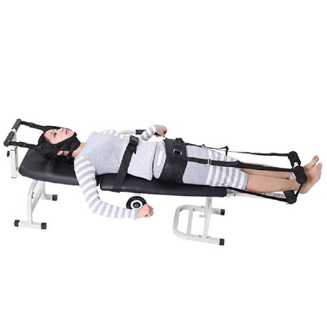 Buy Portable Folding Chiropractic Table Lumbar Spine Cervical Traction