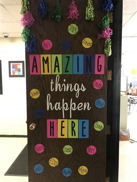 Back To School Door For My Kindergarten Classroom 2019 Kindergarten