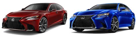 2020 Lexus Ls Vs Gs Compare Side By Side