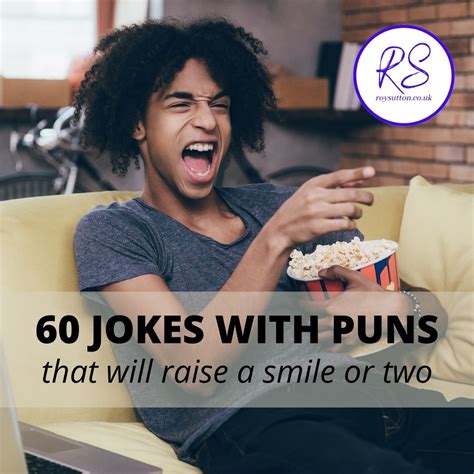 60 short jokes with puns that will raise a smile or two - Roy Sutton