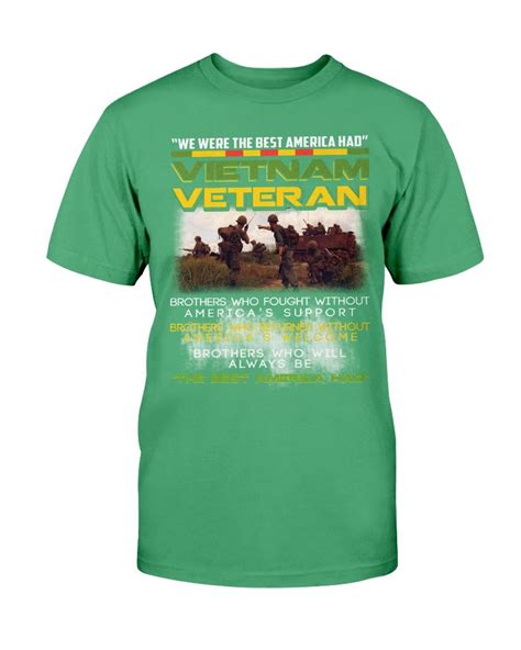 Veteran Shirt Vietnam Veteran We Were The Best America Had Vietnam