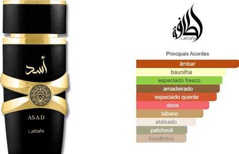 Asad Lattafa Eau De Parfum Perfume Masculino Beleza Na Web