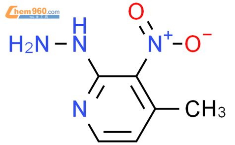 21901 19 9 2 hydrazinyl 4 methyl 3 nitroPyridine化学式结构式分子式molsmiles