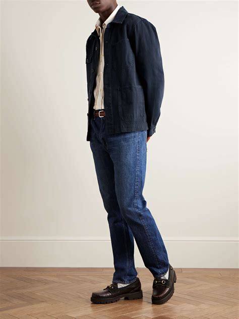 ALEX MILL Garment Dyed Recycled Denim Jacket For Men MR PORTER