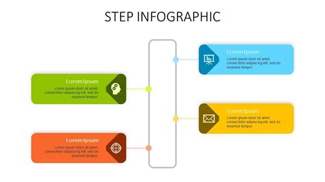 Steps Infographic For Powerpoint Slidegem