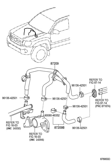 Toyota Heater Hose Diagram