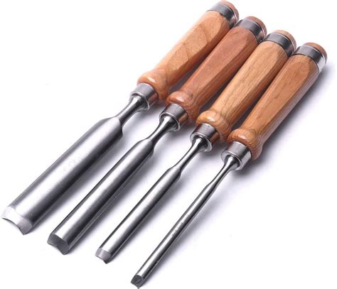 Woodstock D3780 Gouge Chisel Set 7 Piece Wood Chisels Amazon