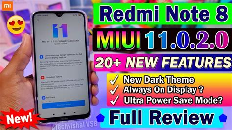 Redmi Note Miui Stable Update Full Changelog New