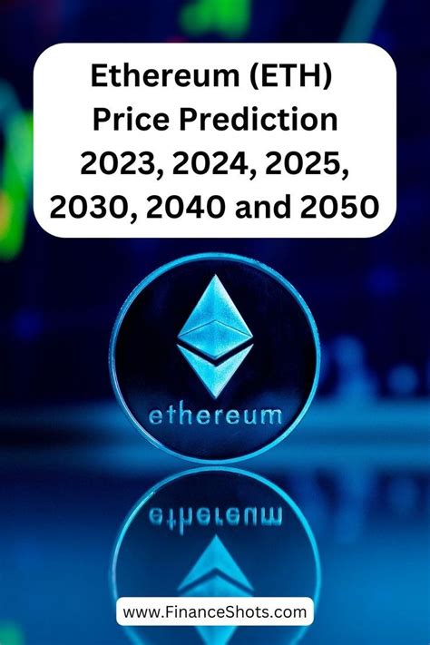 Ethereum (ETH) Price Prediction 2023, 2024, 2025, 2030, 2040, and 2050