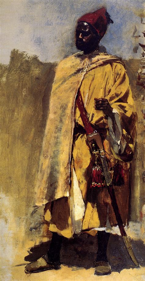 Moorish Guard Edwin Lord Weeks Encyclopedia Of Visual