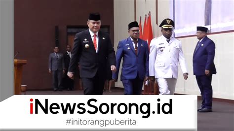 Putra Asli Moi Septinus Lobat Jabat Walikota Sorong Youtube