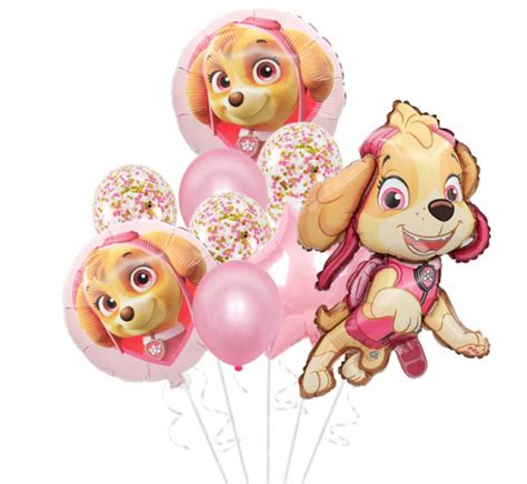 Zestaw Balon W Urodziny Psi Paw Patrol Skye R Allegro Pl