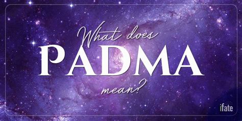 What The Name Padma Means And What Numerologists Say About It