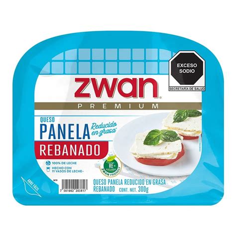 Queso Panela Zwan Premium Rebanado 300 G Walmart