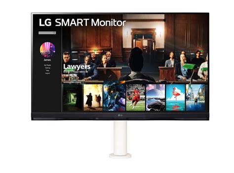 Der Lg Smart Monitor Startet Mit 32 Zoll 4k Panel Webos 22 Airplay 2