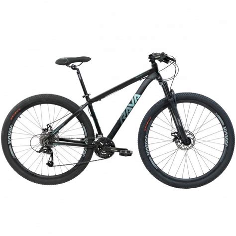 Bicicleta Aro 29 Rava Pressure 24V Preto Azul Preto Azul 19 Submarino