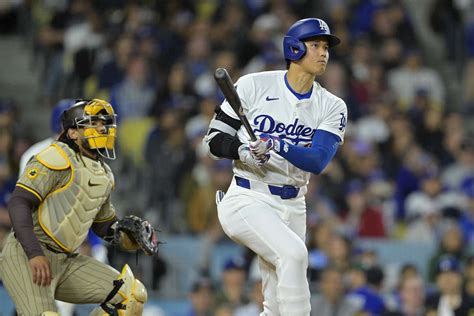 【mlb】大谷翔平、松井裕樹からメジャートップ“10本目”の二塁打で猛打賞 「打率358」に急上昇 Spread