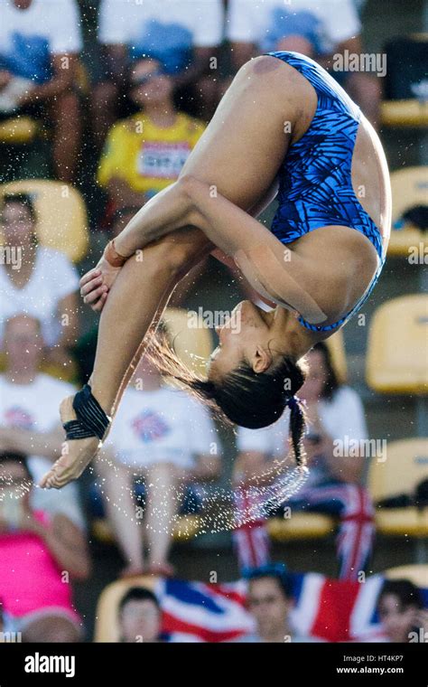 Rio De Janeiro Brazil 18 August 2016 Pandelela Rinong Pamg Mas