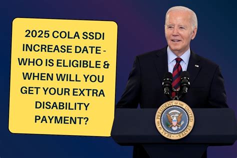 Cola Ssdi Increase Date Who Is Eligible When Will You Get Your