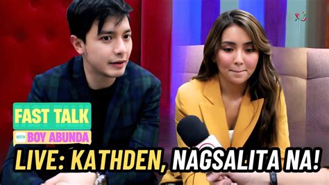 Live Kathden Nagsalita Na Kathryn At Alden Rebelasyon Sa Kanilang