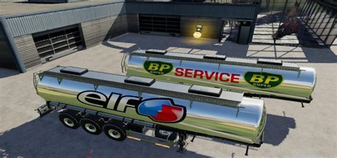 20ft Gooseneck Tipper Trailer V1030 Fs19 Mod