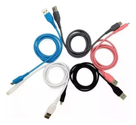 Cable Celular Micro Usb Amper Carga Rapida Metro Skyway Color