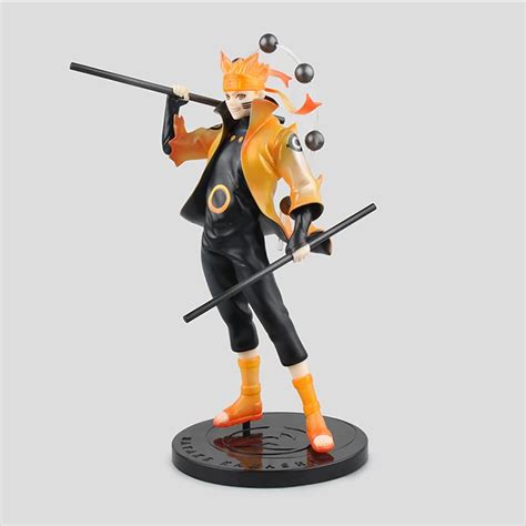 Naruto Shippuden Statue Uzumaki Naruto Six Paths Sage Figure Japanese Anime New naruto figure-in ...