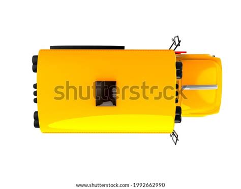 Cartoon School Bus Top View 3d Stock Illustration 1992662990 | Shutterstock