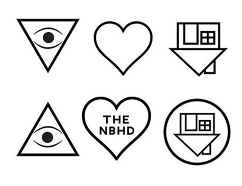 The Neighbourhood Inspired Temporary Tattoos by FangirlTattoos