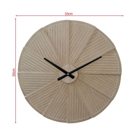 Horloge Murale Beige De Style Boh Me Bael Mobili Rebecca