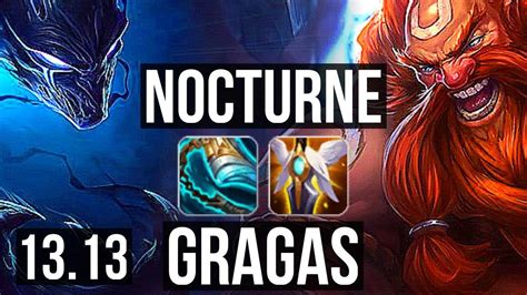 NOCTURNE Vs GRAGAS JNG 5 0M Mastery 9 0 3 800 Games Legendary