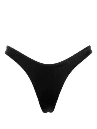 Agua Bendita Avy Bikini Bottom Black FARFETCH