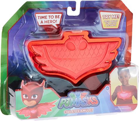 JP PJ Masks JPL24952 PJ Masks Owlette Lights And Sounds Amulet Multi