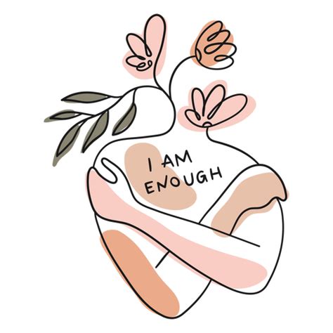 I Am Enough Quote Badge Png And Svg Design For T Shirts