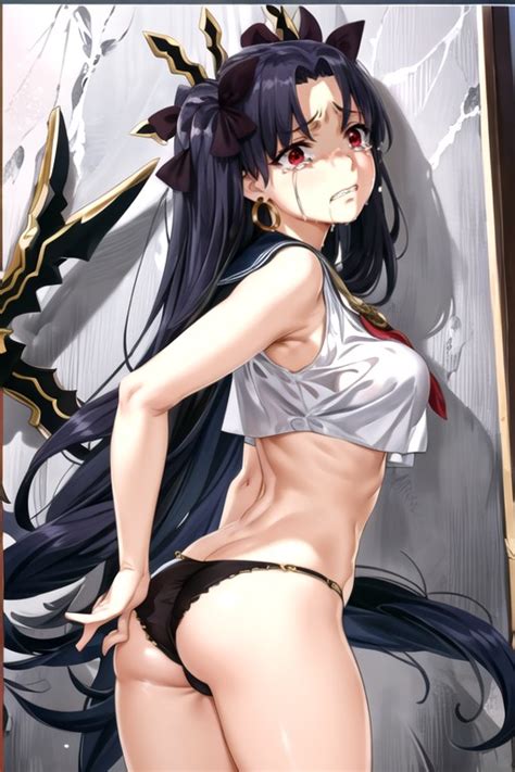 Supporting Ass Sailor Uniform Black Hair AI Porn