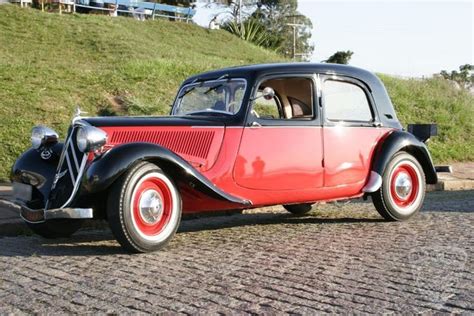 Pin em Citroën Traction Avant 11 1949 Original Vermelho