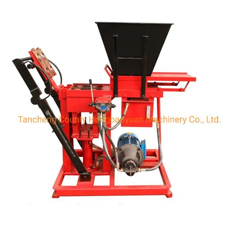 Kenya Soil Cement Manual Interlocking Brick Making Machine Block