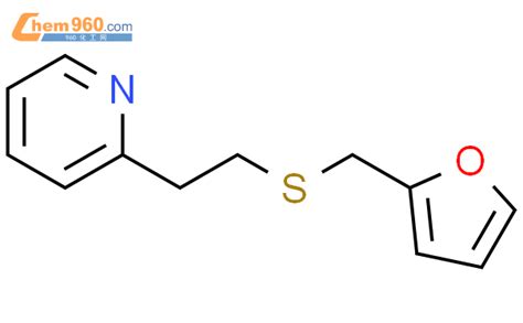 59021 14 6 Pyridine 2 2 2 furanylmethyl thio ethyl 化学式结构式分子式mol