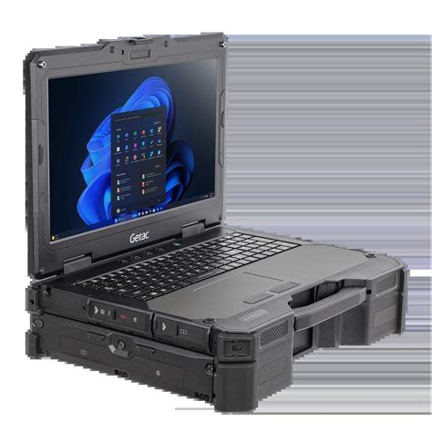 Getac X600 15.6" Fully-Rugged Mobile Command Workstation — Core Ultra 5 vPro, 16GB RAM, 512GB OPAL NVMe, Integrated 1D/2D Barcode Reader + CAC Smart Card Reader (5YR-DEFENSE) (X600-I5-16-512-BARCODE-CAC-5YR-DEFENSE)
