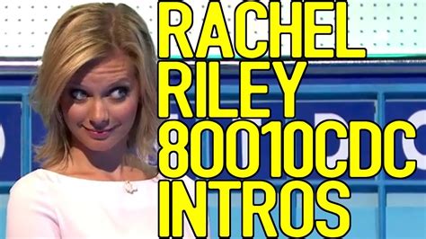 Rachel Riley 8 Out Of 10 Cats Does Countdown Intros Part 2 Youtube