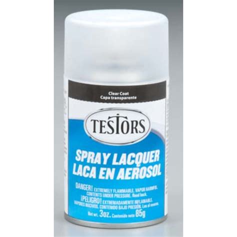 Testors Gloss Clear Spray Paint 3 Oz