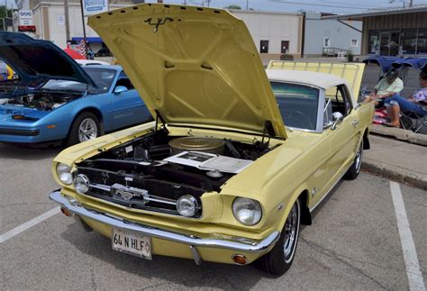 Sunlight Yellow 1964 Ford Mustang Convertible