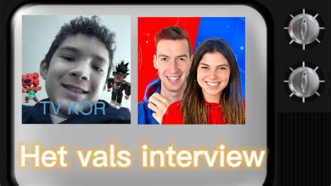 Het Vals Interview Met Celine En Michiel YouTube